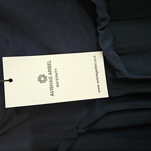 NWT Avishag Arbel Navy Blue Large maternity pants - Picture 4 of 5